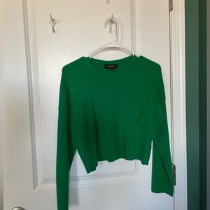 Green sweater